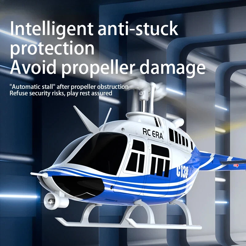 C138 1:36 Remote Control Simulation RC Altitude Hold 2.4g Genuine 6axis Gyro - Image 4 of 4