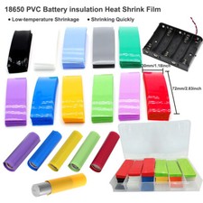 Tubo termorretráctil de PVC 18650 cubierta de película de envoltura de batería carcasa de funda de batería