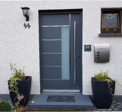 Haustür WH100 Premium Tür Aluminium mit Kunststoff  LA40 RC2  Hamburg KeylessGO