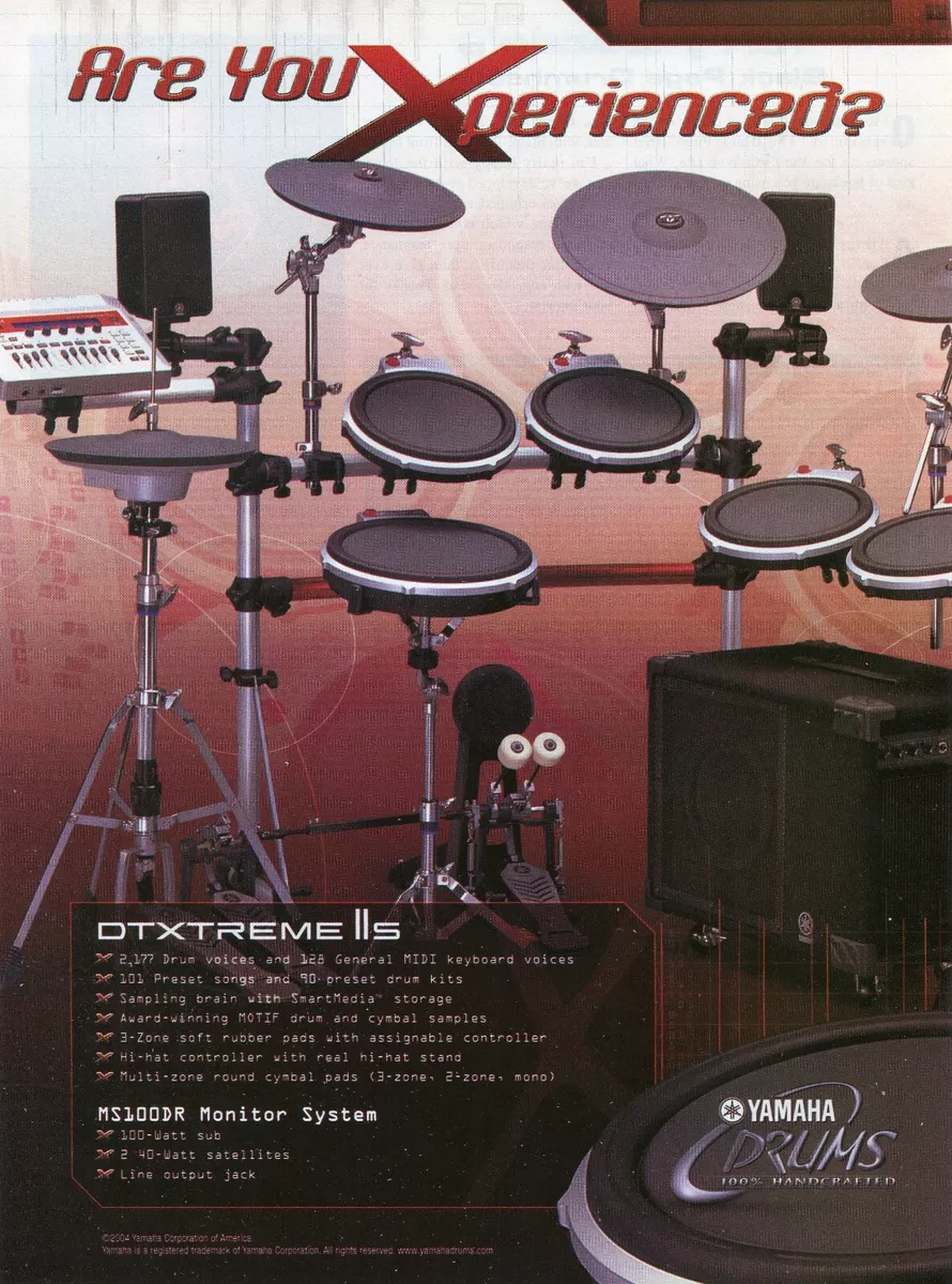Yamaha on sale dtxtreme ii