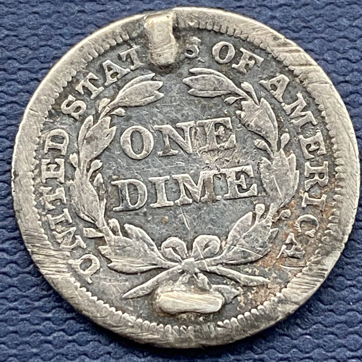 Love Token “M“ on Seated Liberty Dime #54098 | eBay