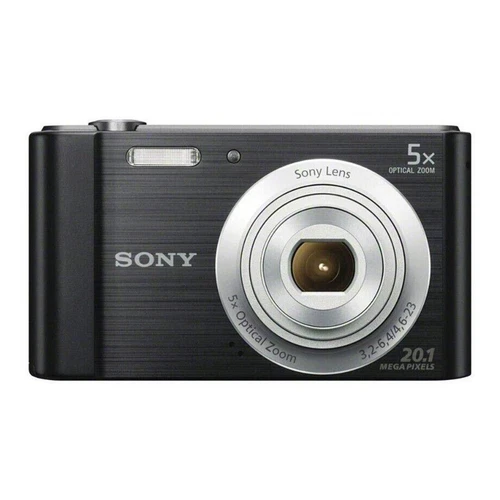 Sony Cyber-shot DSC-W800 20.1 MP 5x Optical Zoom Digital Camera Black 90% new