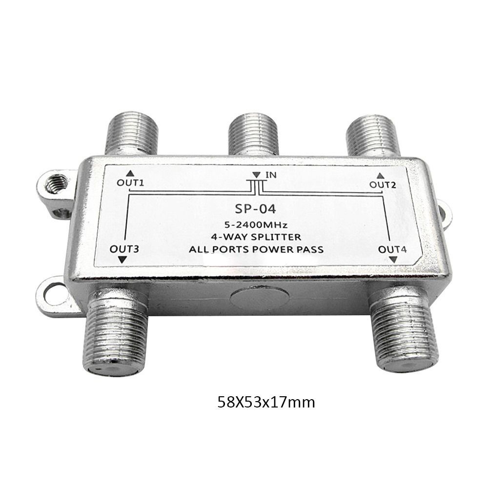 Cable TV Signal Receiver Distributor TV Antenna Satellite Splitter eBay