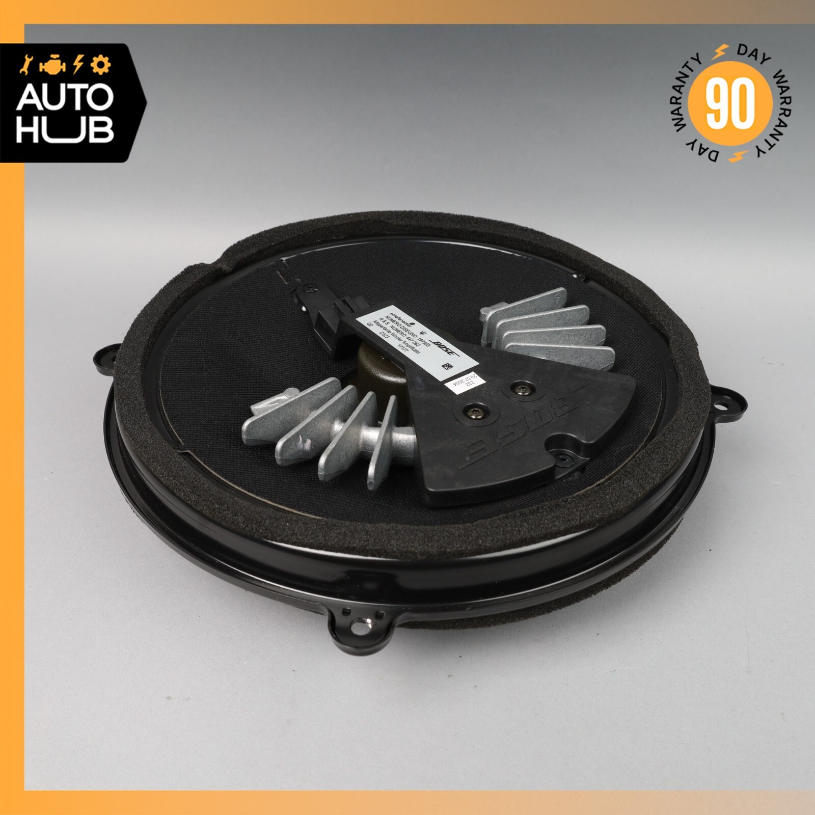 03-19 Maserati Quattroporte Rear Bose Subwoofer Sub Woofer Sound Speaker OEM