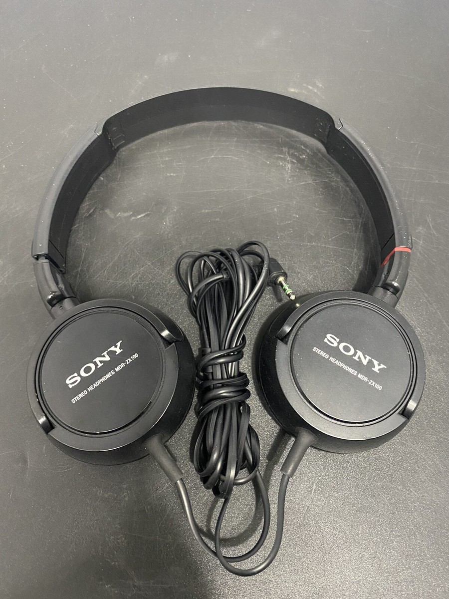 Sony MDR-ZX100 Stereo Headphones TESTED WORKS | eBay