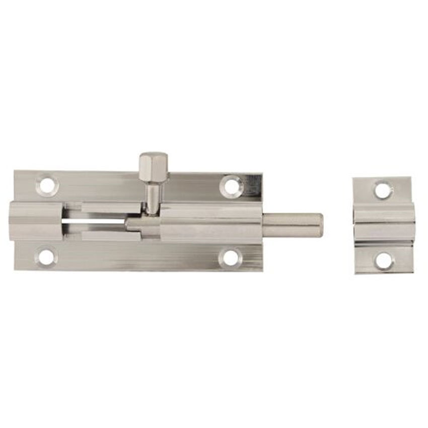 TSS Straight Barrel Bolt 63mm Polished Chrome (TSSBARB25C)