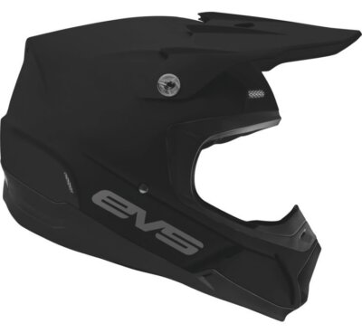 EVS T5 Solid Helmet M Matte Black HE20T5S-BK-M
