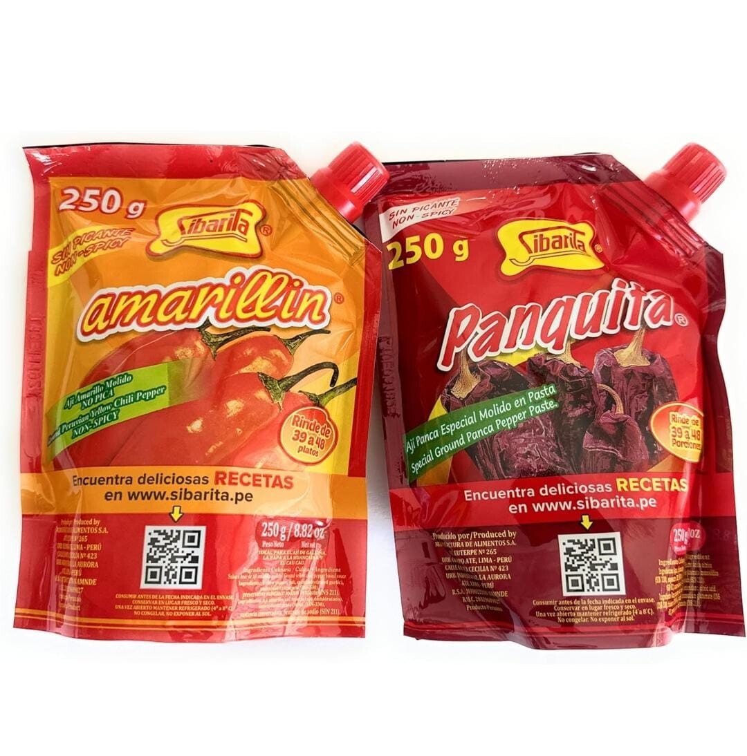 DUO AJI AMARILLIN Y AJI PANQUITA