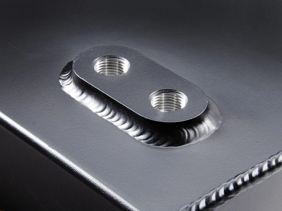 1948-1952 FORD F1 F-1 1/2 TON TRUCK BLACK ALUMINUM FUEL GAS TANK Foto 3 de 4