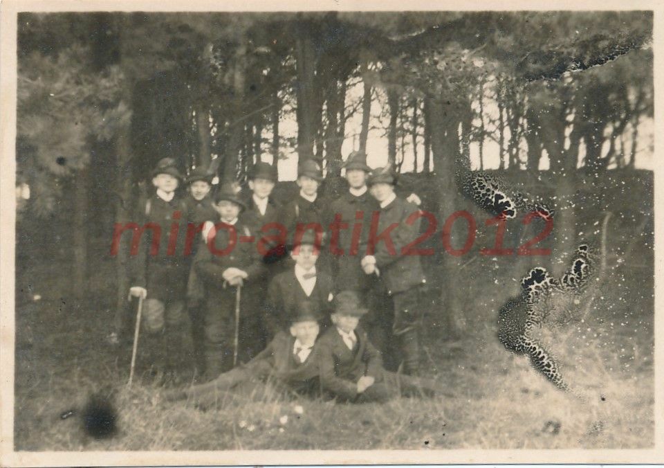 Foto, club de senderismo "Brema" viaje a Erichhof, 02.03.1913, 5026-730