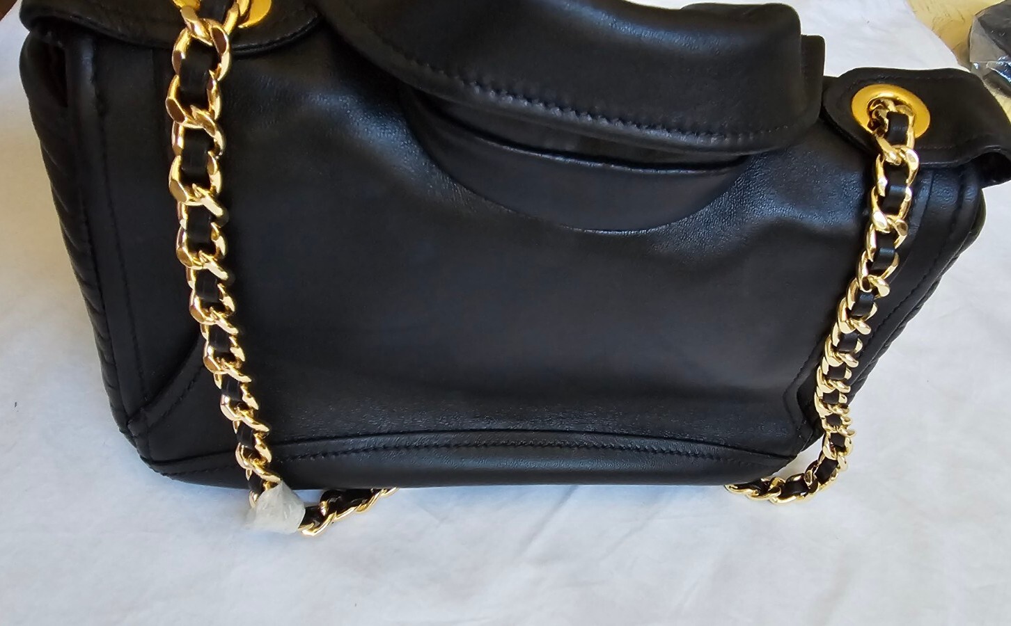 Moschino Biker Jacket Leather Crossbody Bag $2,395 image 5
