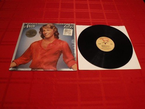 Andy Gibb Shadow Dancing 1978 LP Everlasting Love Don't Throw It All Away Why - Imagen 2 de 8