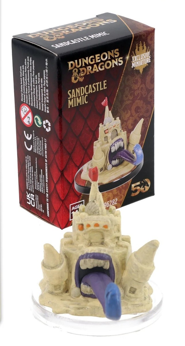 Sandcastle Mimic D&D 50th Anniversary Convention Exclusive Promo