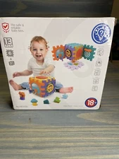 Activity Cube Toys for Toddlers 12-18 Months,Babies Toys for 1 Year Old Play 