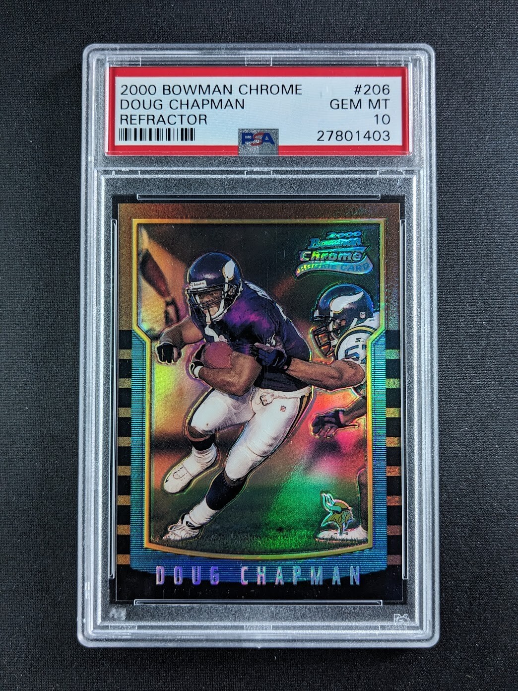 Doug Chapman Bowman Chrome #206 Refractor