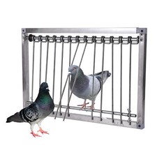 19.3 Inch Pigeon Cage Door One Way Entrance Door Bird T Trap Birdcage Wire Trap