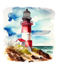XXXL 60x60 cm car decal sticker lighthouse sticker