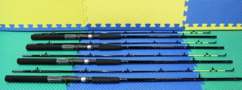 Okuma Classic Pro 7' 0" Lead Core Trolling Rod Chartreuse Tip CP-LC-70-CT 4-Pack - Picture 1 of 6