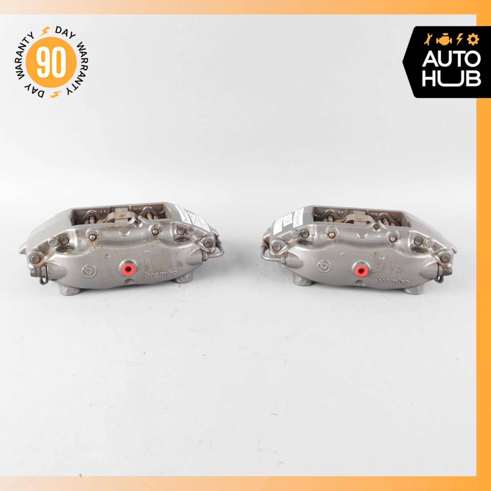 Maserati Quattroporte S Rear Left & Right Brake Caliper Calipers Set OEM 50k