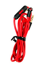 Original Beats by Dre Audio AUX 3.5mm Red Cable - 848-00004-00-A