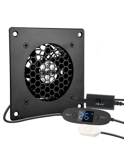 Digitalanzeige temperaturgesteuertes leises Lüftersystem, USB-Lüfter 80mm Lüfter