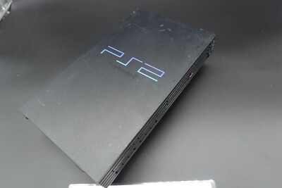 Sony PlayStation2 PS2 SCPH-35000 Black Game Console Box