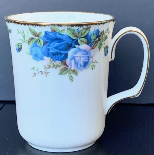 Vintage Royal Albert Moonlight Rose Bristol Shaped Coffee Mug First Quality