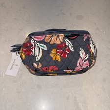 Vera Bradley Lighten Up Wipes Pouch Coastal Paradise Makeup Bag Case Travel