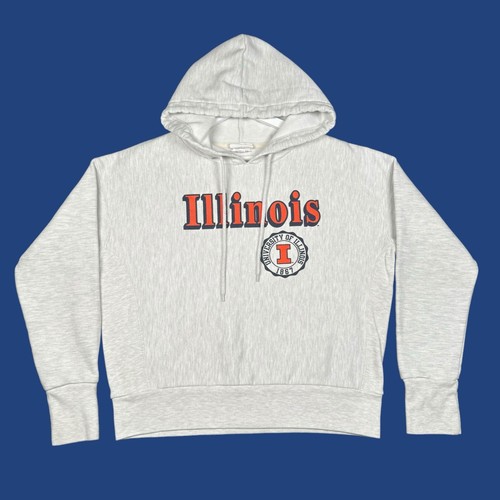 Champion Reverse Weave - University of Illinois Hoodie - Medium