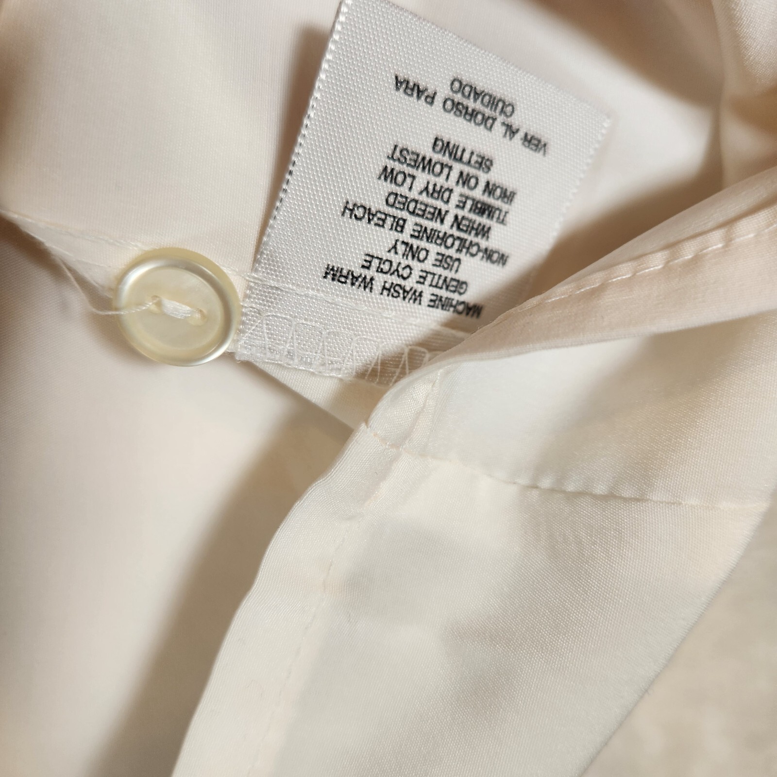 3x Liz Baker Essentials Blouse Button Back Basic … - image 16