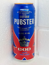 PUBSTER  Empty Beer Can 500ml Ukraine 2025 Bottom Open Collectible