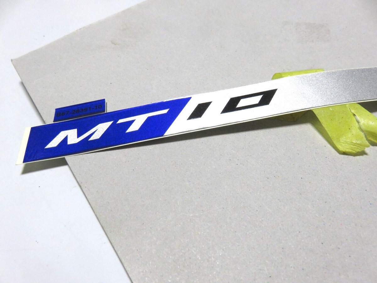 nos genuine Yamaha MT-10 Decal B67283911000 B67-28391-10-00 | eBay