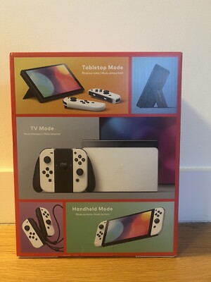 BRAND NEW- Nintendo Switch Oled Model White Joy-con ( FREE