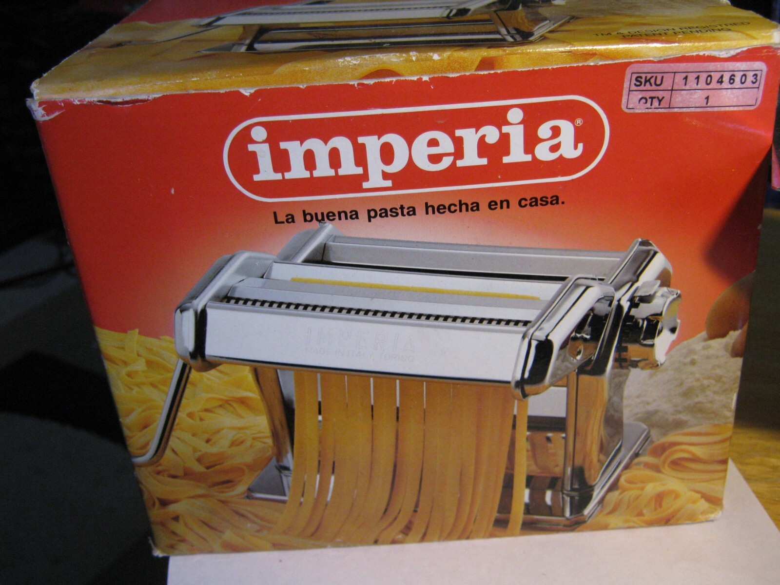 Imperia Pasta Maker Noodle Machine Heavy Duty Steel SP150 eBay