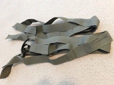 2 US MILITARY ARMY KOREAN WAR ERA SUSPENDERS OD GREEN M1950