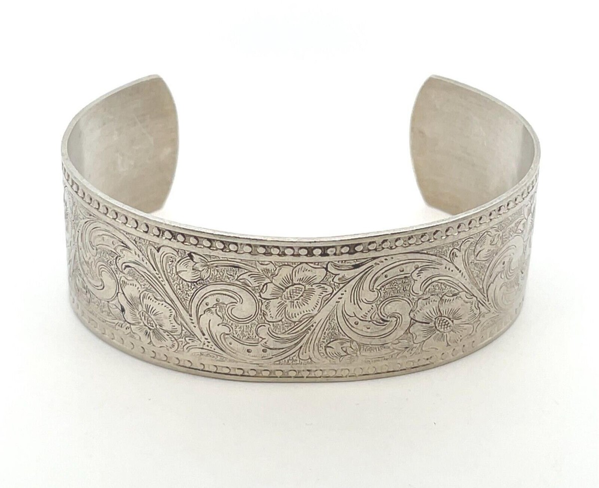 WEH Sterling Silver Parsley Spiral Scroll 7.5” x 0.94