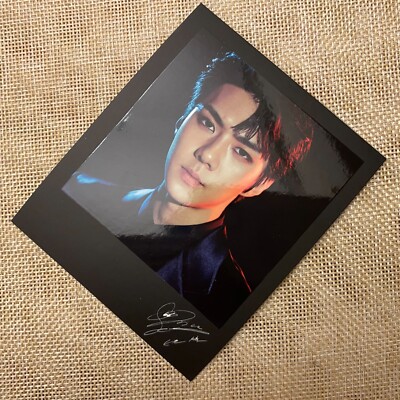 EXO SEHUN [Exo Planet #3 The EXOrDIUM] Official Polaroid Photocard
