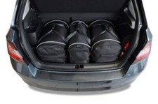 SKODA FABIA HATCHBACK 2014-2021 KJUST Dedizierte Kofferraumtaschen  3 stk