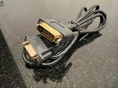 NEW DVI-D (Dual-Link) VGA Computer Monitor Display Cable DVI - 58'' 3M 3 Meters 