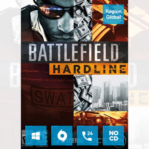 Battlefield Hardline for PC Game Origin Key Region Free - Afbeelding 1 van 5