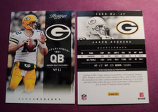 2012 Prestige Football AARON RODGERS #69 GB PACKERS NMT-EX AUCT#8506