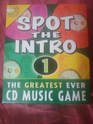 Spot The Intro 1 The Greatest Ever CD Music Game Cheatwell Games UK Seller