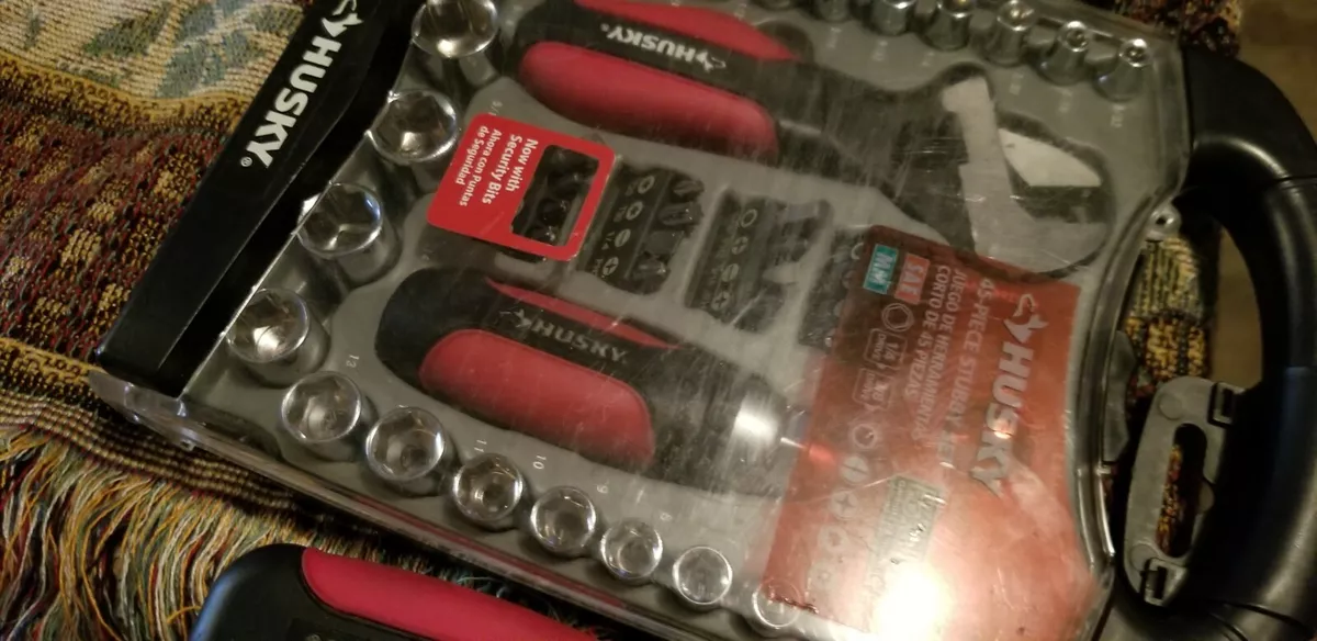 Husky 45 Piece Stubby Set Complete set