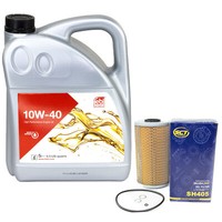 MotoröL Set 10W-40 5 Liter + ÖLfilter SH 405 FüR Land Rover Range Rover II