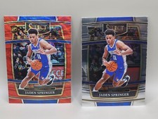 2021-22 Select Jaden Springer Red Wave Asia Exclusive TMall Rare #85 Rookie