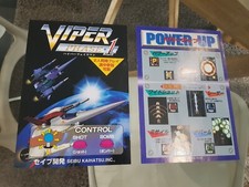 Seibu Arcade Viper Phase 1 Artset Original Jap Only