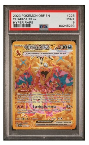 Pokemon Card MEGA CHARIZARD X PSA 10 Rare Trading Card