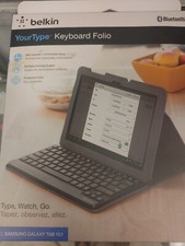 Belkin Keyboard Case and Folio for Samsung Galaxy Tab 1 - 10.1"