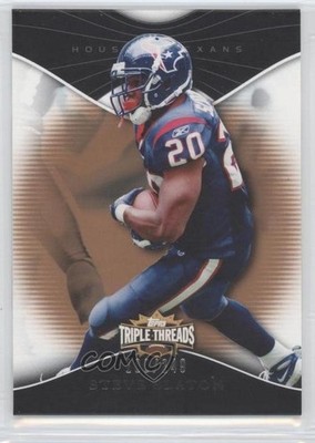 2009 Topps Triple Threads Sepia 100/249 Steve Slaton #34 0j0