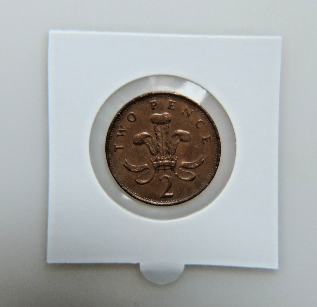 1988 Two Pence Coin- D. G. REG. F. D. Queen Elizabeth II | eBay